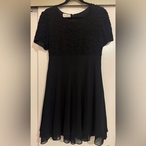 Laurence Kazar Vintage Black Cocktail Dress